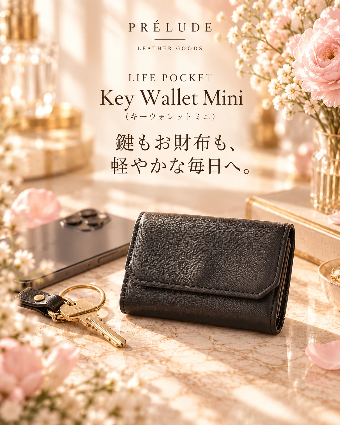 LIFE POCKET Key Wallet Mini（キーウォレットミニ）