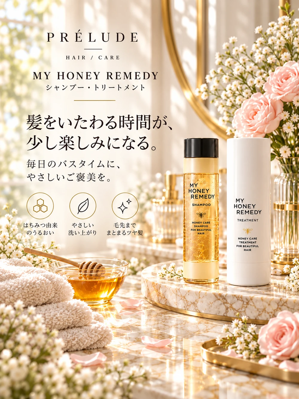 MY HONEY REMEDY シャンプー・トリートメント
