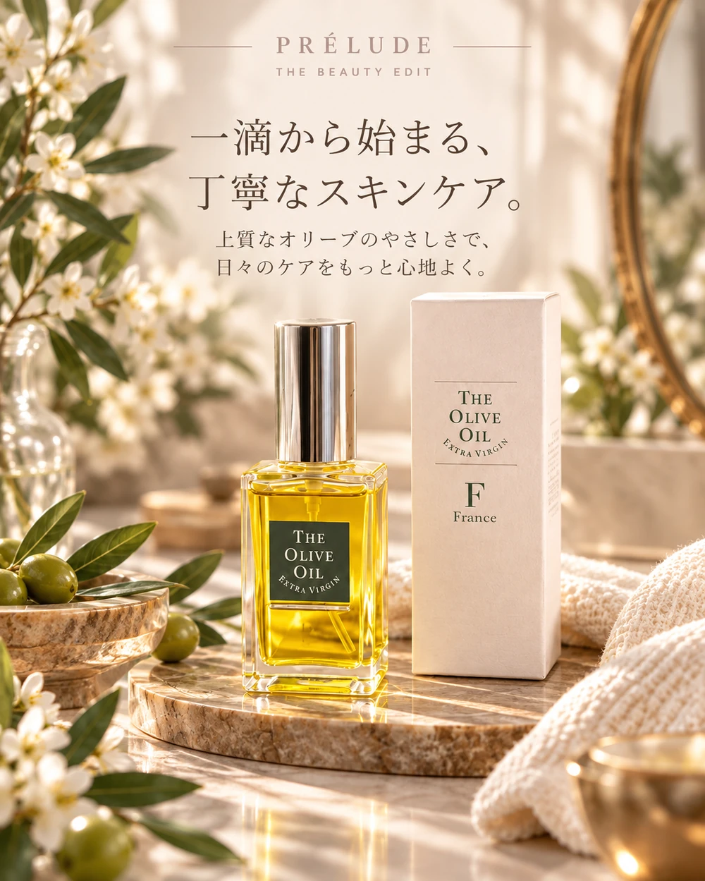 肌と向き合う、静かな贅沢。